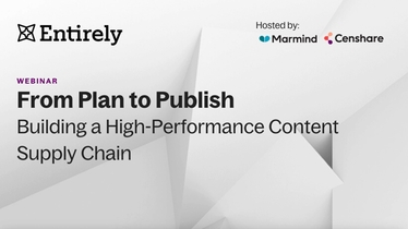 Webianr Image: Content Supply Chain