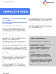 censhare Modules for Omnichannel Content Management 