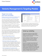 censhare Modules for Omnichannel Content Management 