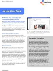 censhare Modules for Omnichannel Content Management